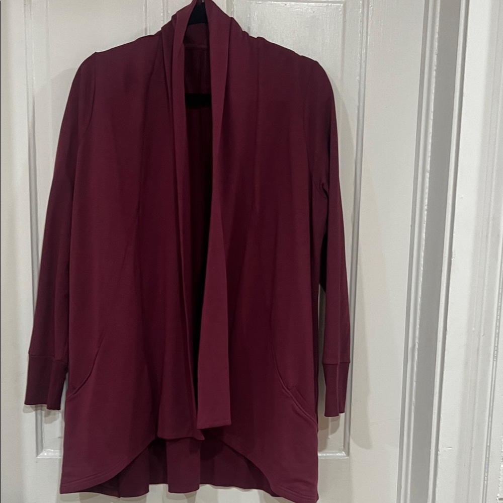 Orvis Burgundy Women's Cardigan
